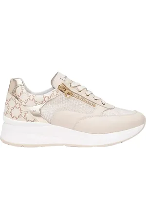 Nero Giardini Sko, Dame, , 36 EU, Uld, Italiensk Stil Elfenbens Sneakers