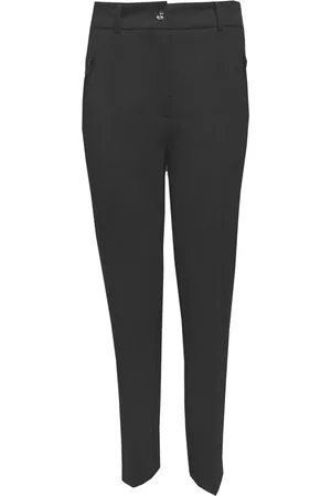C.ro Bukser, Dame, Sort, S, Polyester, Elegant Klassisk Sort Bukser