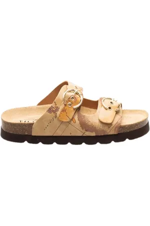 ALVIERO MARTINI 1A CLASSE Sko, Dame, , 36 EU, Uld, Naturlige Geo Classic Sandaler Forår/Sommer