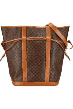 Céline Pre-owned, Dame, Brun, ONE SIZE, Uld, Pre-owned Canvas celine-tasker