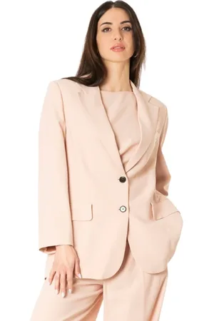 LIVIANA CONTI Jakke, Dame, , XS, Uld, Oversize Blazer i Phard Farve