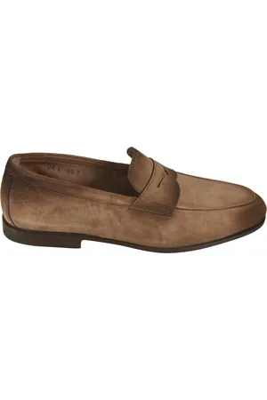 santoni Sko, Herre, Brun, 42 EU, Flade sko til kvinder