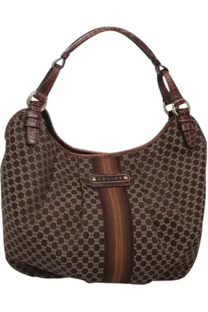 Céline Pre-owned, Dame, Brun, ONE SIZE, Uld, Pre-owned Canvas celine-tasker