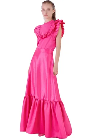 Silvian Heach Nederdel, Dame, Lyserød, S, Uld, Maxi Skirts