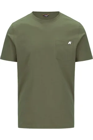 K-Way Top, Herre, Grøn, L, Bomuld, Jersey T-shirt