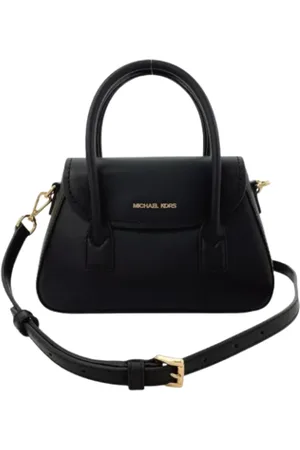 Michael Kors Pre-owned, Dame, Sort, ONE SIZE, Uld, Pre-owned Laeder hndtasker