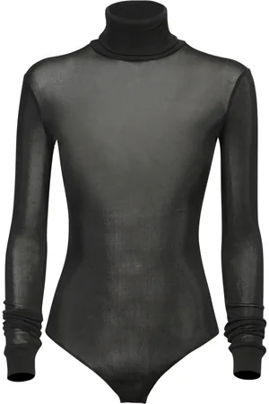 Maison Margiela Top, Dame, Sort, 2XS, Sort Sweater Elegant Aftenstil