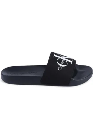 Calvin Klein Sko, Dame, Sort, 37 EU, Bomuld, Sorte Dameslides