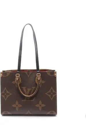 LOUIS VUITTON Pre-owned, Dame, Brun, ONE SIZE, Uld, Pre-owned canvas tasker