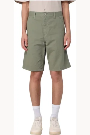 Carhartt Shorts, Herre, Grøn, W30, Bomuld, Grøn Bomuld Afslappede Shorts