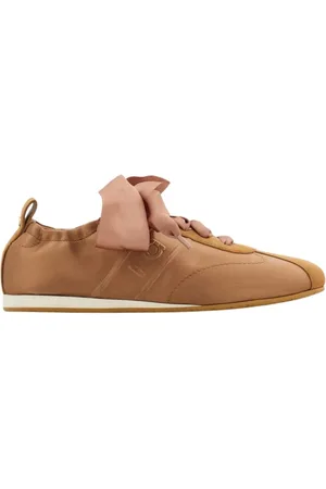 Salvatore Ferragamo Sko, Herre, Brun, 40 1/2 EU, Brun Lazo Sneaker