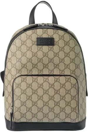 Gucci Pre-owned, unisex, , ONE SIZE, Tyl, Pre-owned Canvas rygsaekke
