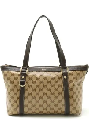 Gucci Pre-owned, Dame, , ONE SIZE, Tyl, Pre-owned Canvas totes