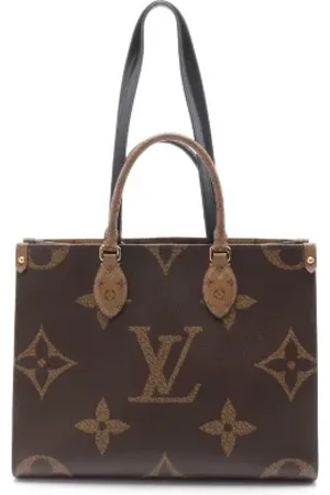 LOUIS VUITTON Pre-owned, Dame, Brun, ONE SIZE, Uld, Pre-owned canvas tasker