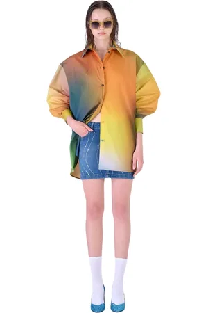 Silvian Heach Bluser & Skjorter, Dame, Flerfarvet, XL, Bomuld, Bluser