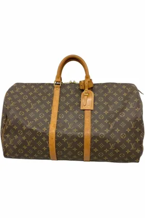 LOUIS VUITTON Pre-owned, Dame, Brun, ONE SIZE, Tyl, Pre-owned canvas tasker