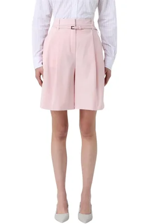 HUGO BOSS Shorts, Dame, Lyserød, M, Rosa High-Waist Boss Bukser