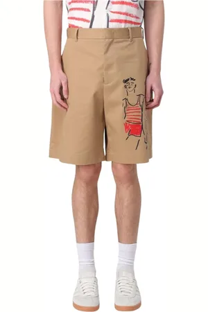 Msgm Shorts, Herre, , S, Bomuld, Afslappede bomuldsshorts til mænd