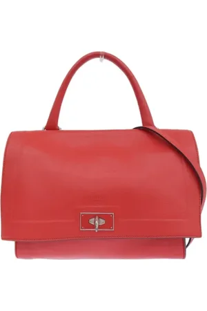 Givenchy Pre-owned, Dame, Rød, ONE SIZE, Uld, Pre-owned Laeder hndtasker