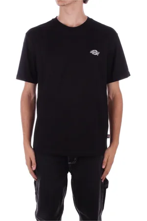 Dickies Top, Herre, Sort, L, Bomuld, Sort Logo Front T-shirt