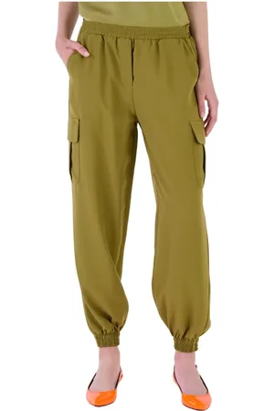 Silvian Heach Bukser, Dame, Grøn, XL, Uld, Sweatpants