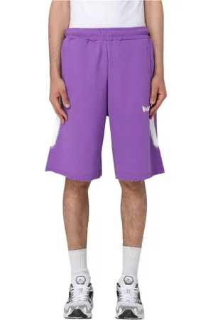 DISCLAIMER Shorts, Herre, Lilla, S, Uld, Levende Violet Design Shorts