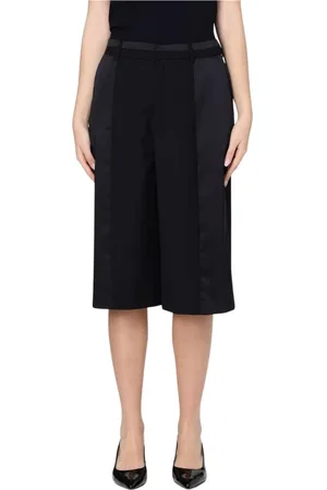 MEIMEIJ Shorts, Dame, Sort, S, Uld, Sorte Culottes Shorts