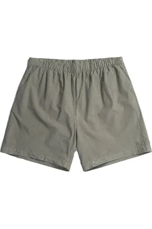 Norse projects Shorts, Herre, Grøn, L, Bomuld, Khaki Bomuld Elastisk Talje Shorts