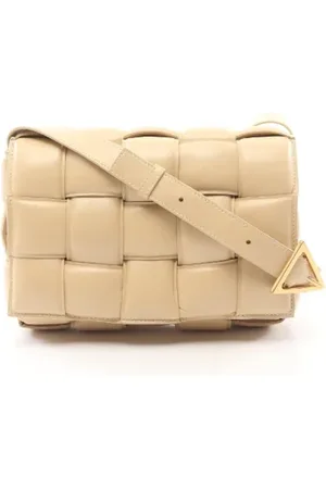 Bottega Veneta Pre-owned, Dame, , ONE SIZE, Uld, Pre-owned Laeder skuldertasker