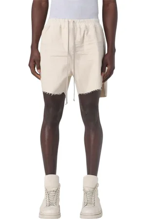 Rick Owens Shorts, Herre, , M, Minimalist Knælang Shorts