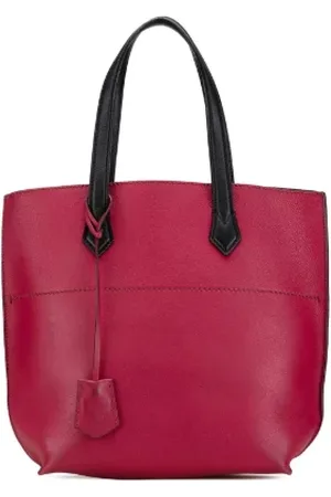 Fendi Pre-owned, Dame, Lyserød, ONE SIZE, Tyl, Pre-owned Laeder totes