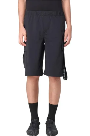 44 Label Group Shorts, Herre, Sort, XL, Uld, Moderne Sorte Skræddersyede Shorts