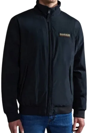 Napapijri Sweathshirts & Hoodies, Herre, Sort, XL, Uld, Frakker Jakker