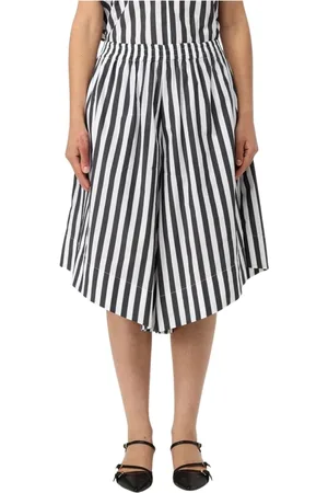 MEIMEIJ Shorts, Dame, Flerfarvet, 2XS, Bomuld, Stribet Culotte Shorts
