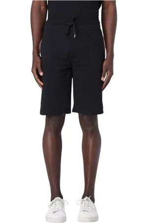 Paul Smith Shorts, Herre, Sort, S, Bomuld, Sort Stribe Detalje Sweatshorts