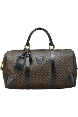 Céline Pre-owned, unisex, Sort, ONE SIZE, Tyl, Pre-owned Stof rejsetasker