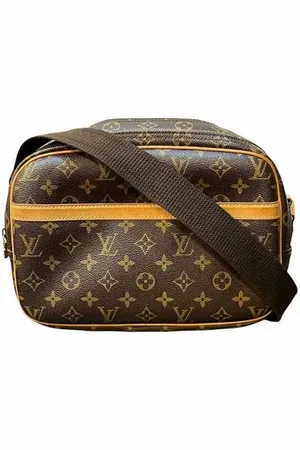LOUIS VUITTON Pre-owned, Herre, Brun, ONE SIZE, Uld, Pre-owned Canvas skuldertasker