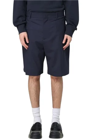 Msgm Shorts, Herre, Blå, M, Moderne Blå Casual Shorts med Stil