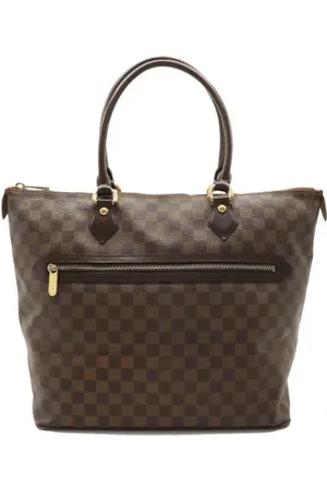 LOUIS VUITTON Pre-owned, Dame, Brun, ONE SIZE, Tyl, Pre-owned Canvas totes