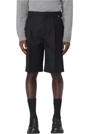 Gucci Shorts, Herre, Sort, M, Uld, Sorte Stilfulde Uld Shorts