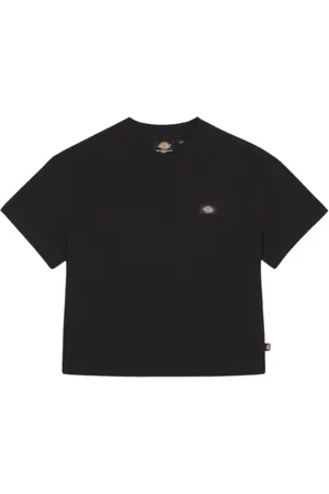 Dickies Top, Dame, Sort, M, Bomuld, Oakport Boxy Short Sleeve Tee