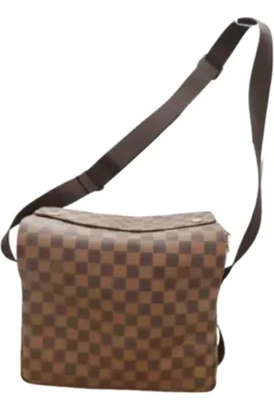 LOUIS VUITTON Pre-owned, Herre, Brun, ONE SIZE, Uld, Pre-owned canvas tasker