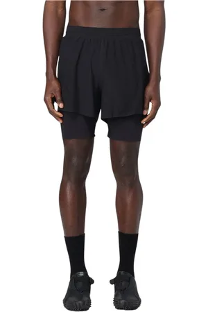 Y-3 Sport, Herre, Sort, M, Uld, Stilfulde sorte atletiske shorts