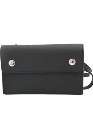 Hermès Pre-owned, Dame, Sort, ONE SIZE, Uld, Pre-owned Laeder skuldertasker