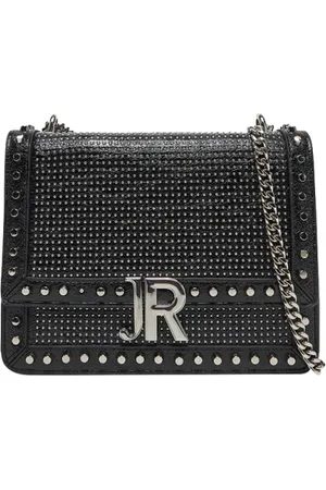 John Richmond Taske, Dame, Sort, ONE SIZE, Uld, Elegant Strass Håndtaske