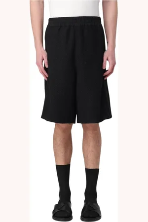 Jil Sander Shorts, Herre, Sort, M, Bomuld, Sorte Bomuldsshorts til Mænd