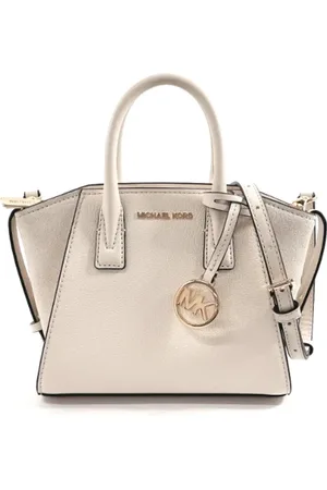 Michael Kors Pre-owned, Dame, Hvid, ONE SIZE, Uld, Pre-owned Laeder hndtasker