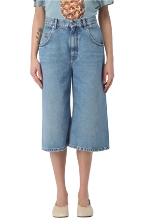 Stella McCartney Shorts, Dame, Blå, W28, Denim, Elegant Denim Shorts
