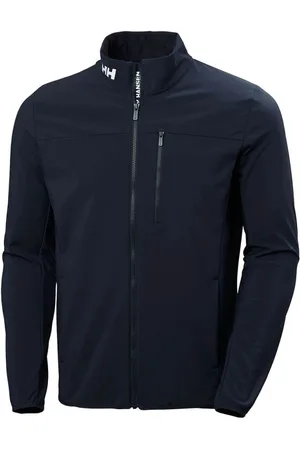 Helly Hansen Jakke, Herre, Grå, 2XL, Uld, Blødskal Sejlerjakke med Vandafvisende Behandling