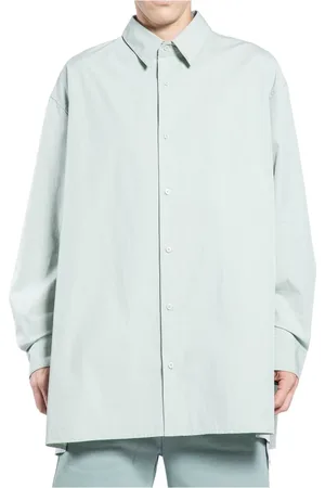 OAMC Skjorte, Herre, Grøn, XL, Uld, Salviegrøn Oversized Skjorte